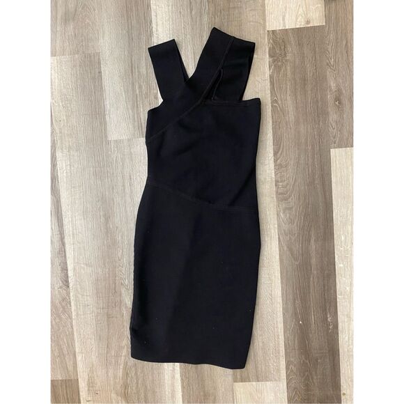 Narcisco Rodriguez Black Knit Bodycon Dress, Size Small* MSRP $995 - Picture 10 of 13